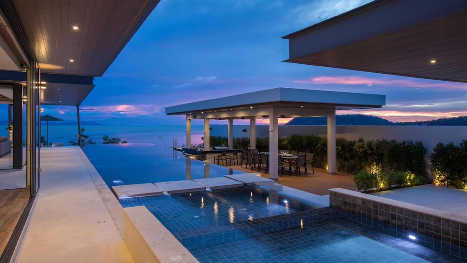Exclusive Sea Renity A Beachfront Villa Retreat Sleeps 12 Adults And 6 Kids Laem Sor Eksteriør bilde