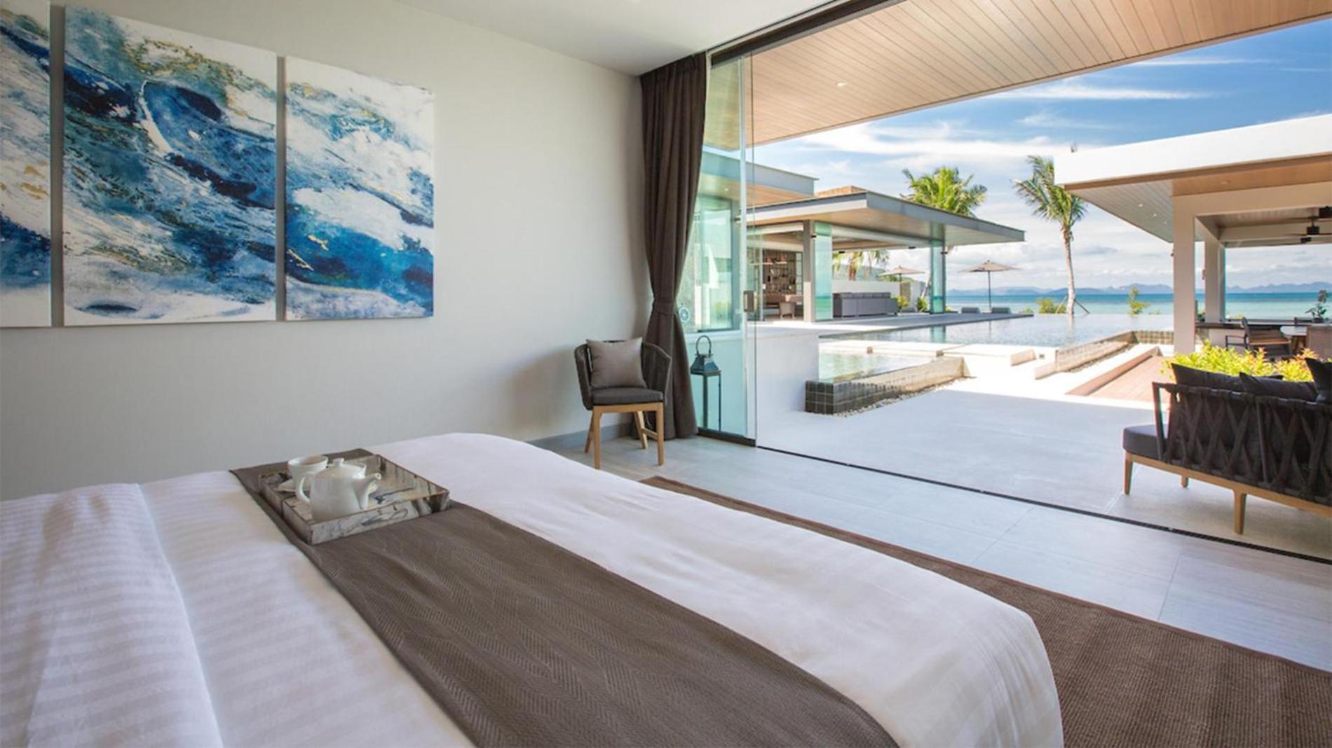 Exclusive Sea Renity A Beachfront Villa Retreat Sleeps 12 Adults And 6 Kids Laem Sor Eksteriør bilde