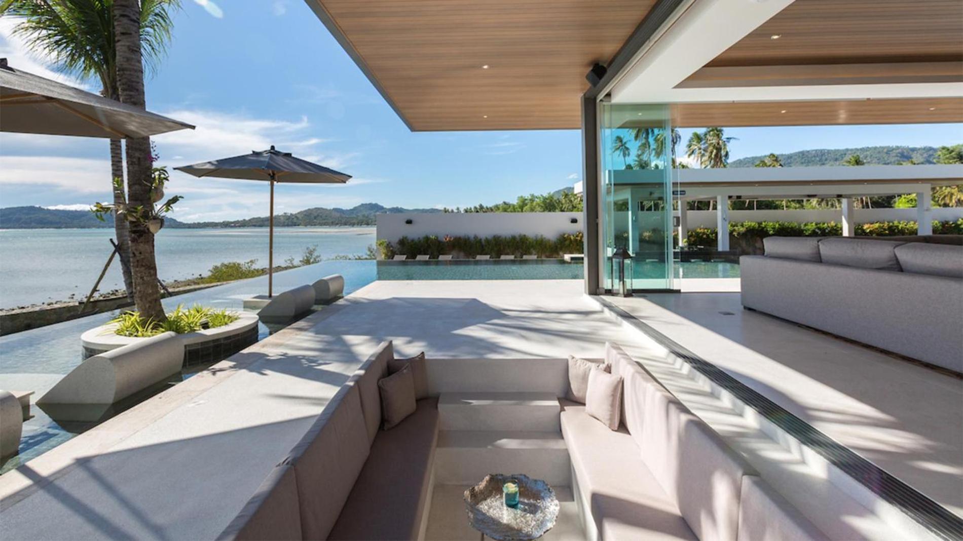 Exclusive Sea Renity A Beachfront Villa Retreat Sleeps 12 Adults And 6 Kids Laem Sor Eksteriør bilde