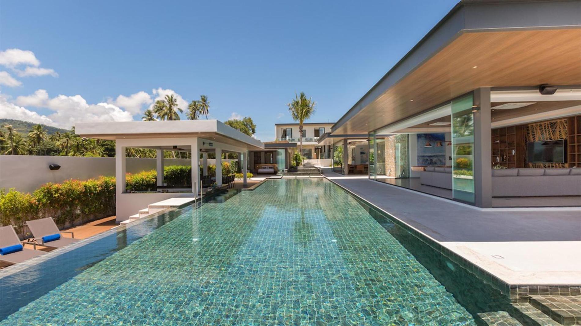 Exclusive Sea Renity A Beachfront Villa Retreat Sleeps 12 Adults And 6 Kids Laem Sor Eksteriør bilde