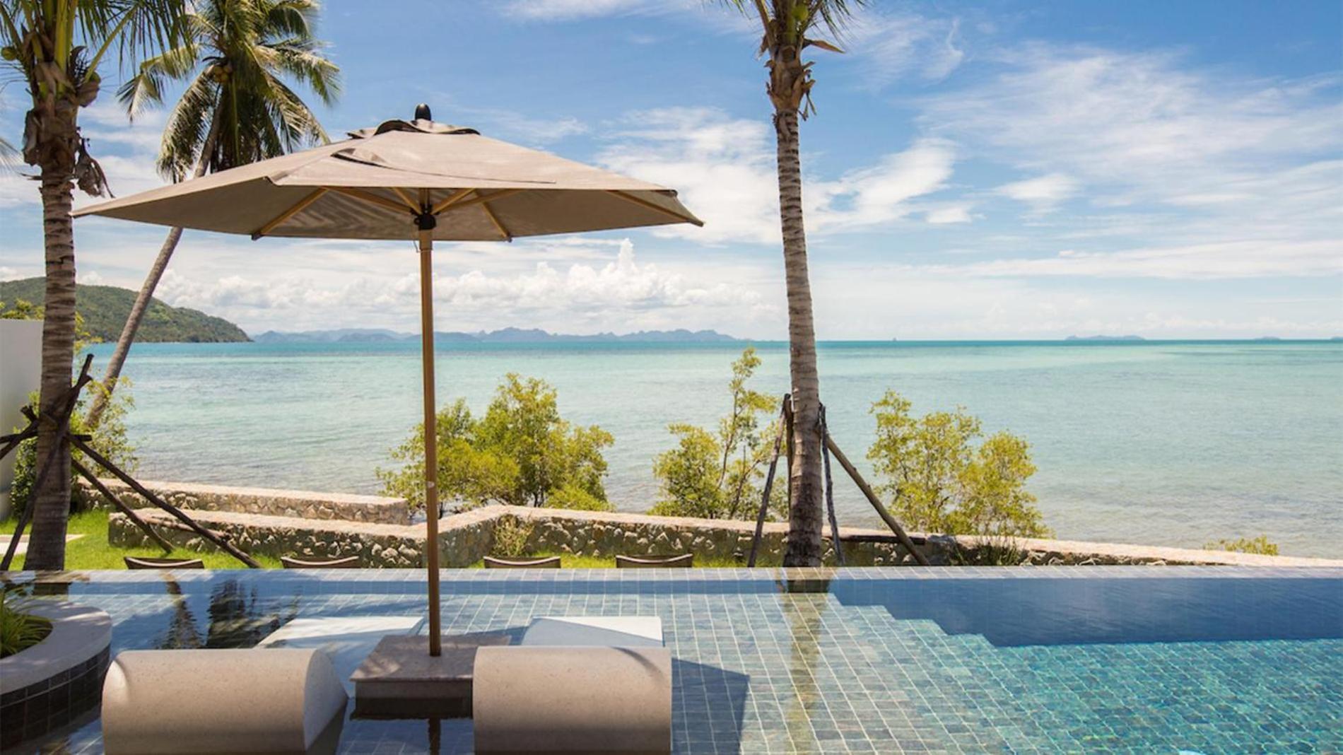 Exclusive Sea Renity A Beachfront Villa Retreat Sleeps 12 Adults And 6 Kids Laem Sor Eksteriør bilde